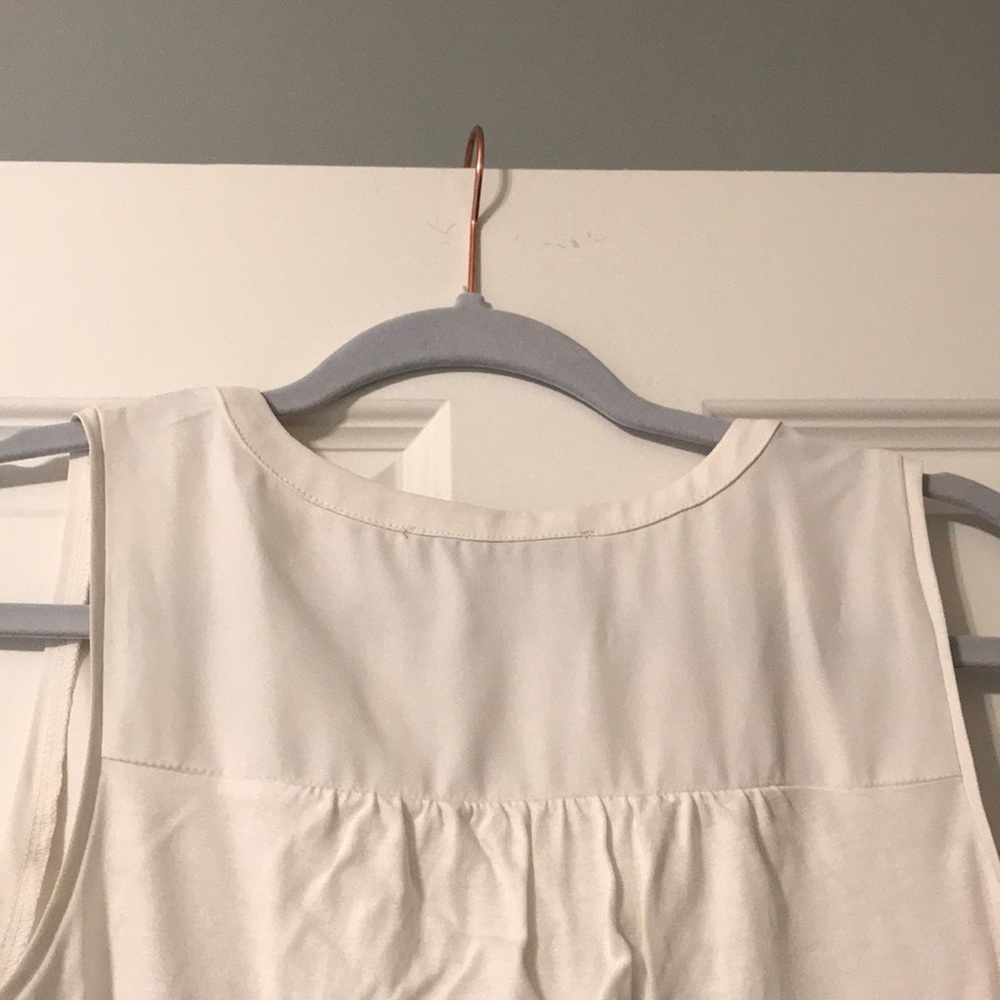 Loft ivory sleeveless women’s top, XSP - Picture 6 of 6